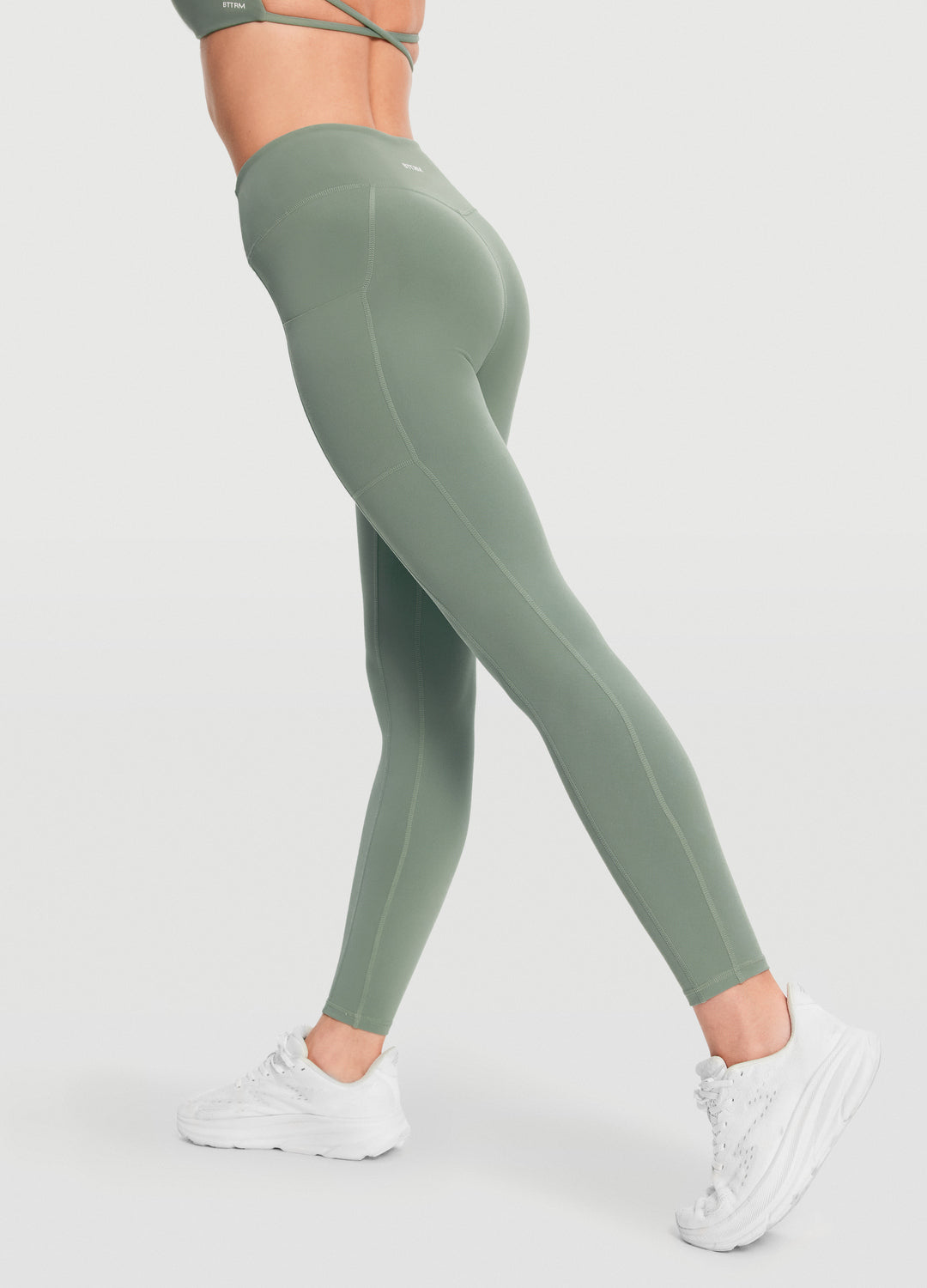 Flattering High-Waisted Leggings with Convenient Side Pockets