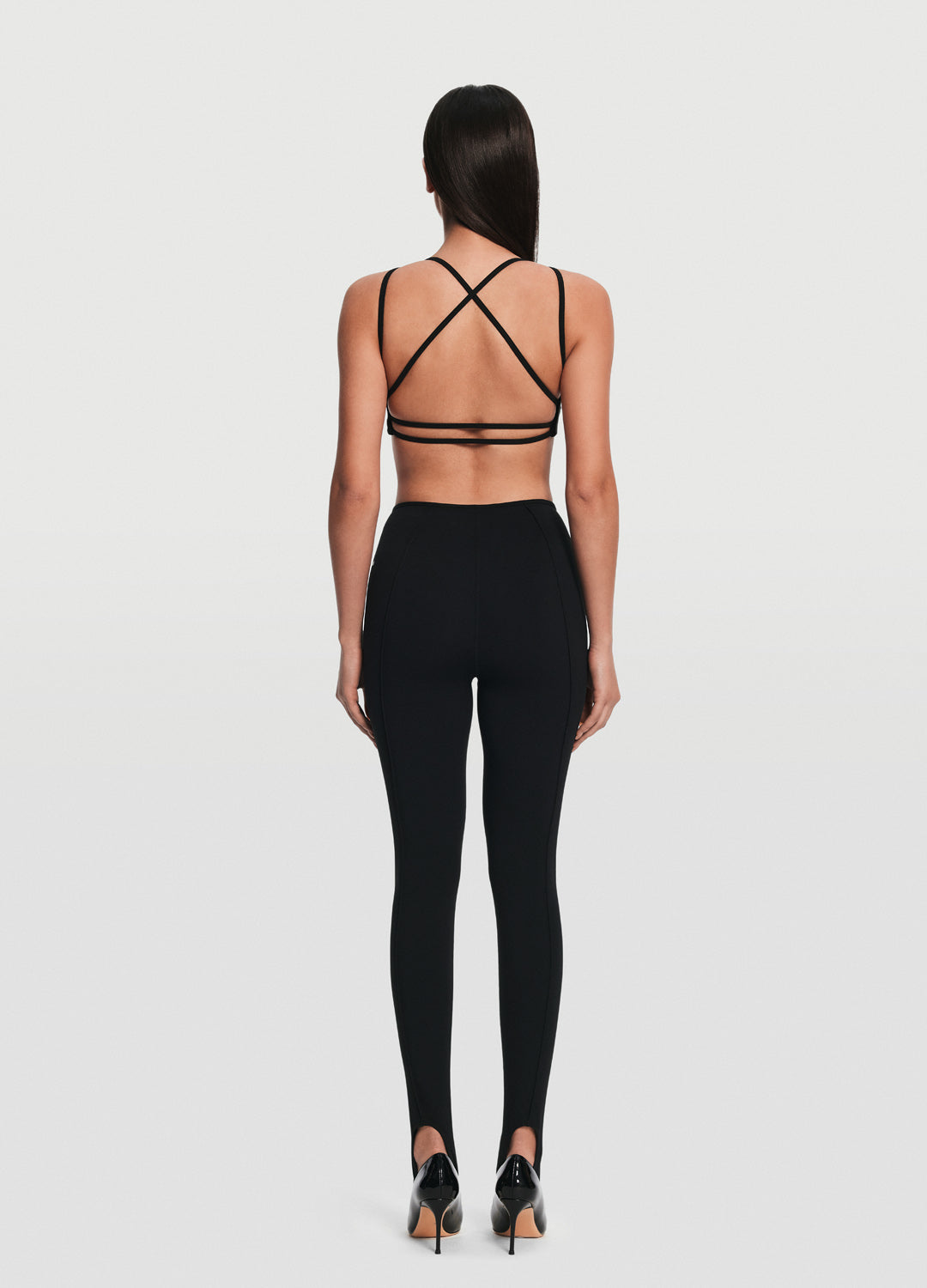 Flattering High-Waisted Stirrup Leggings