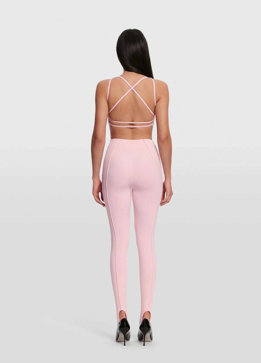 Chic High-Waisted Stirrup Leggings