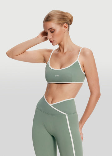 Crossover-Waist Leggings for a Flattering, Sculpted Silhouette