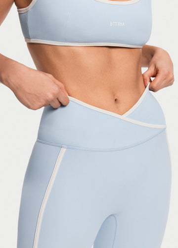 Flattering Crossover-Waist Leggings