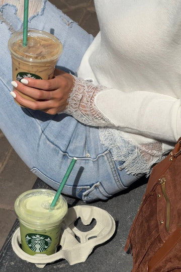 Camille White Sweater