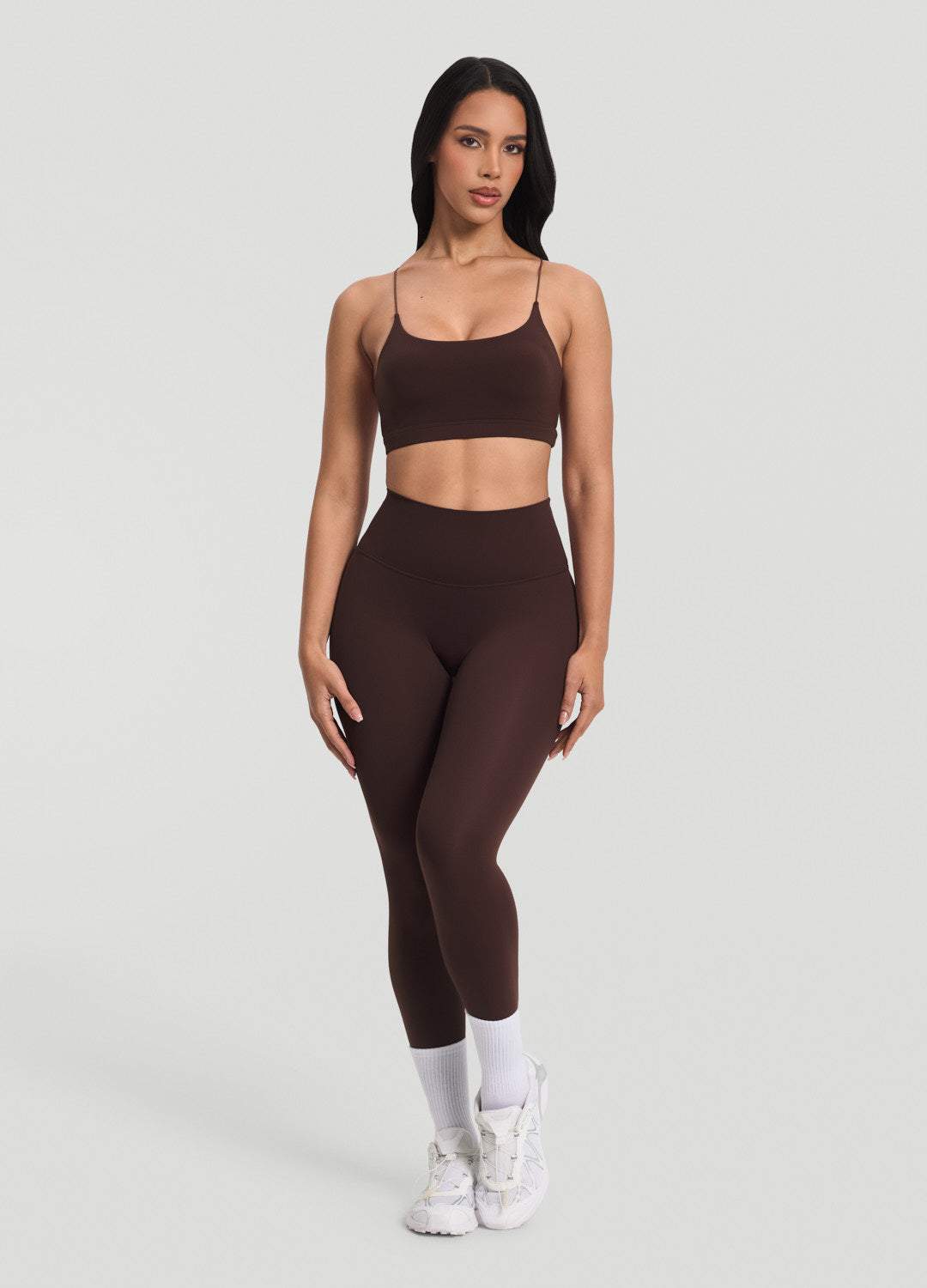 Flattering High-Waisted 7/8-Length Leggings