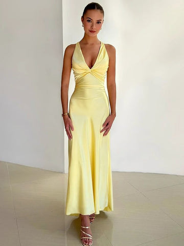 Sarah - Sleeveless Maxi Dress
