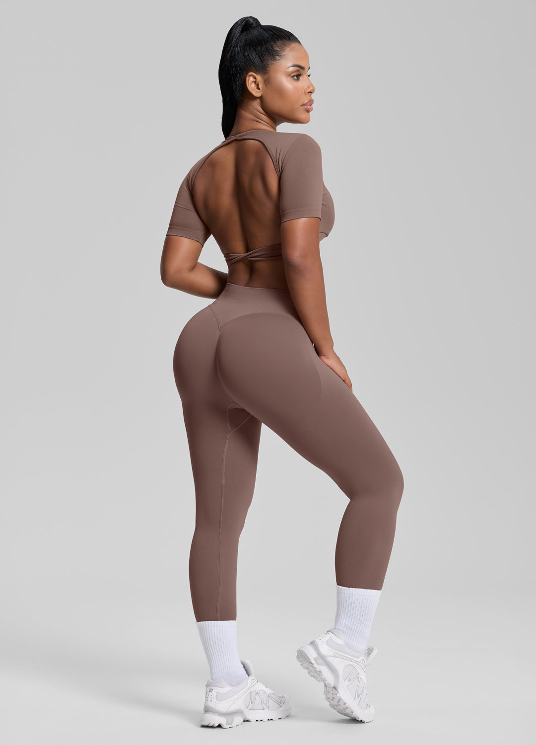 Sculpt High-Waisted Leggings: Butt-Lift, Tummy Control & Shaping for Training