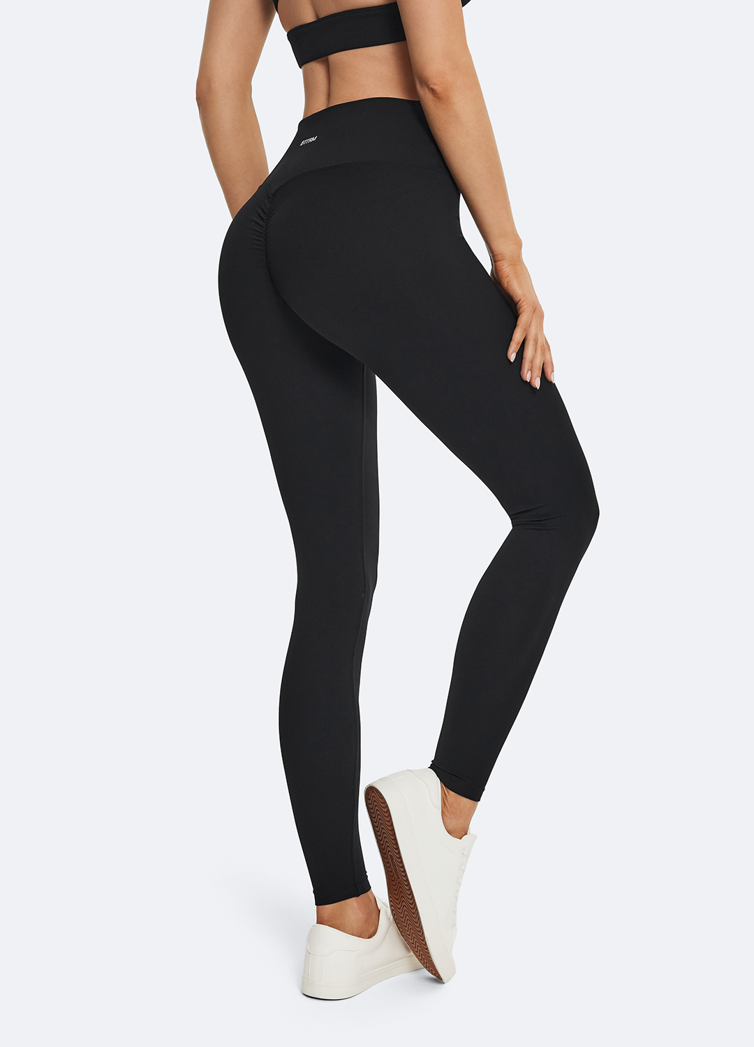 V-Cut Scrunch Leggings - Flattering Contour Fit