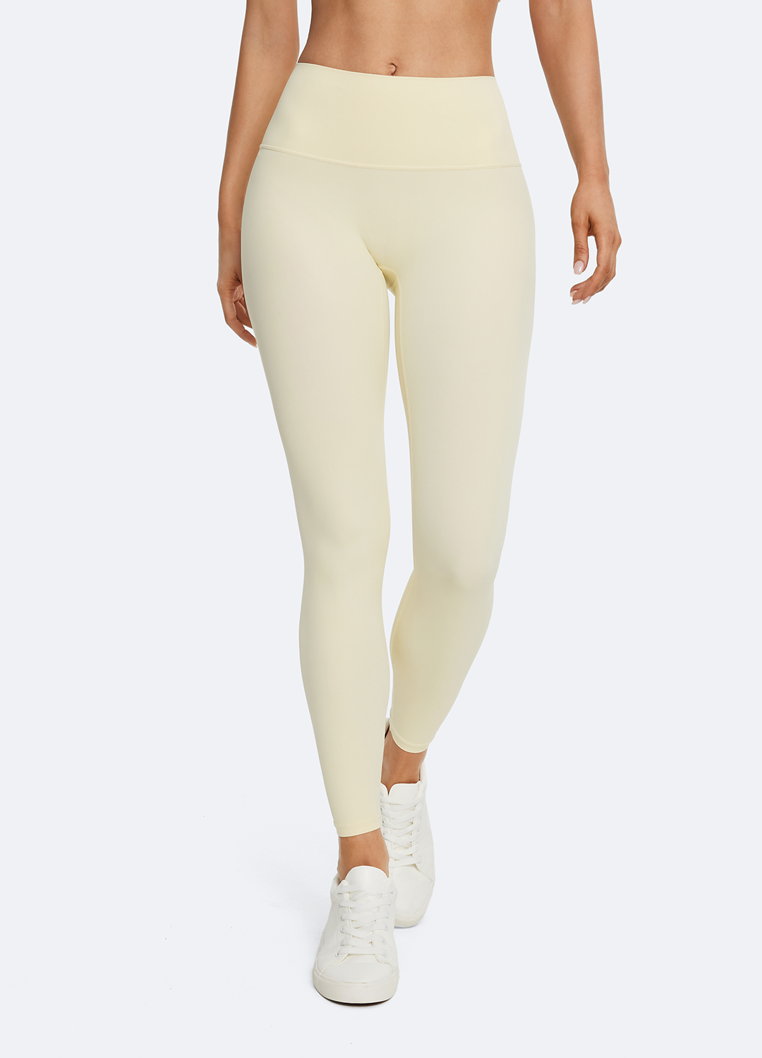 Flattering High-Waisted 7/8-Length Leggings