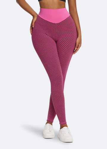 Flattering Textured Scrunch Leggings