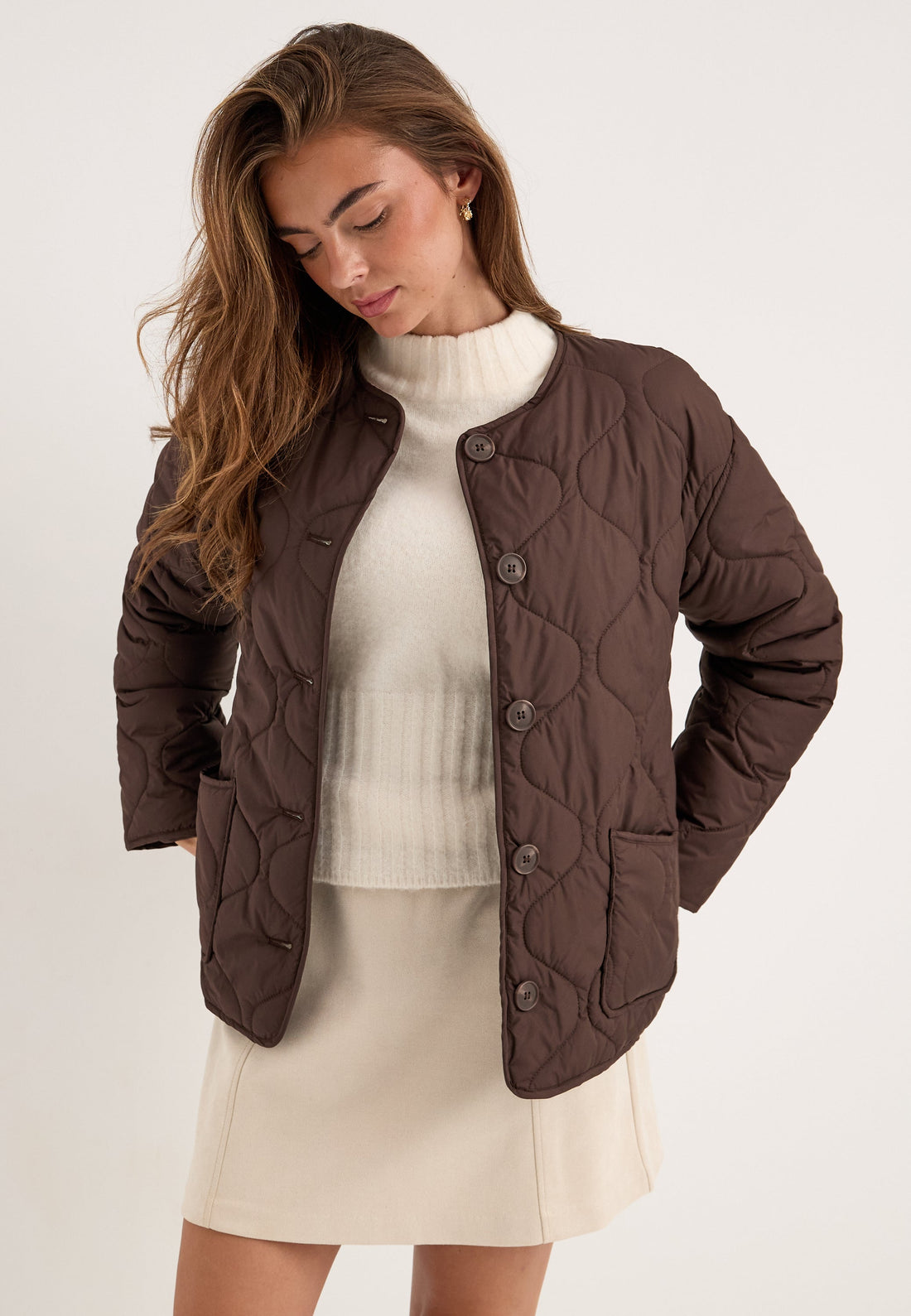 Short Quilted Jacket