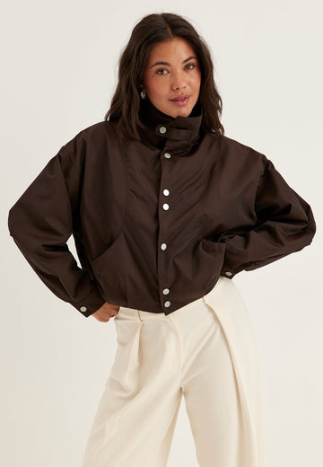 Short High Collar Jacket