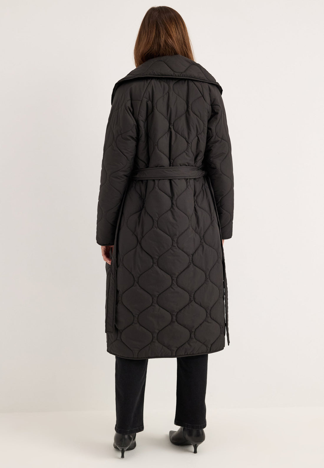 Quilted Long Jacket