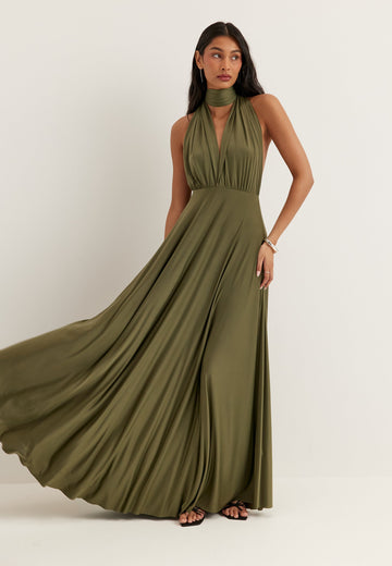 Multi Tie Soft Gown
