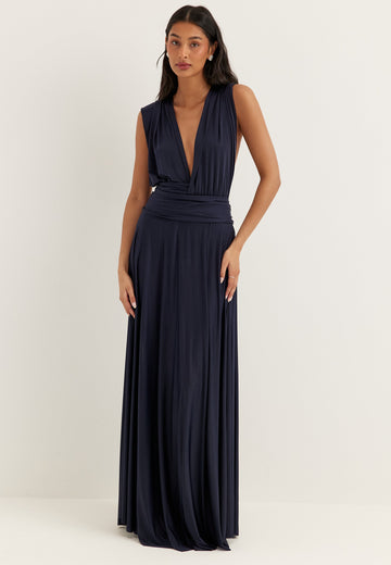 Multi Tie Soft Gown