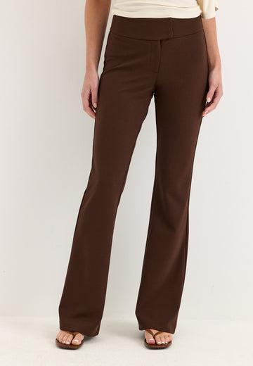 Soft Suit Flared Trousers