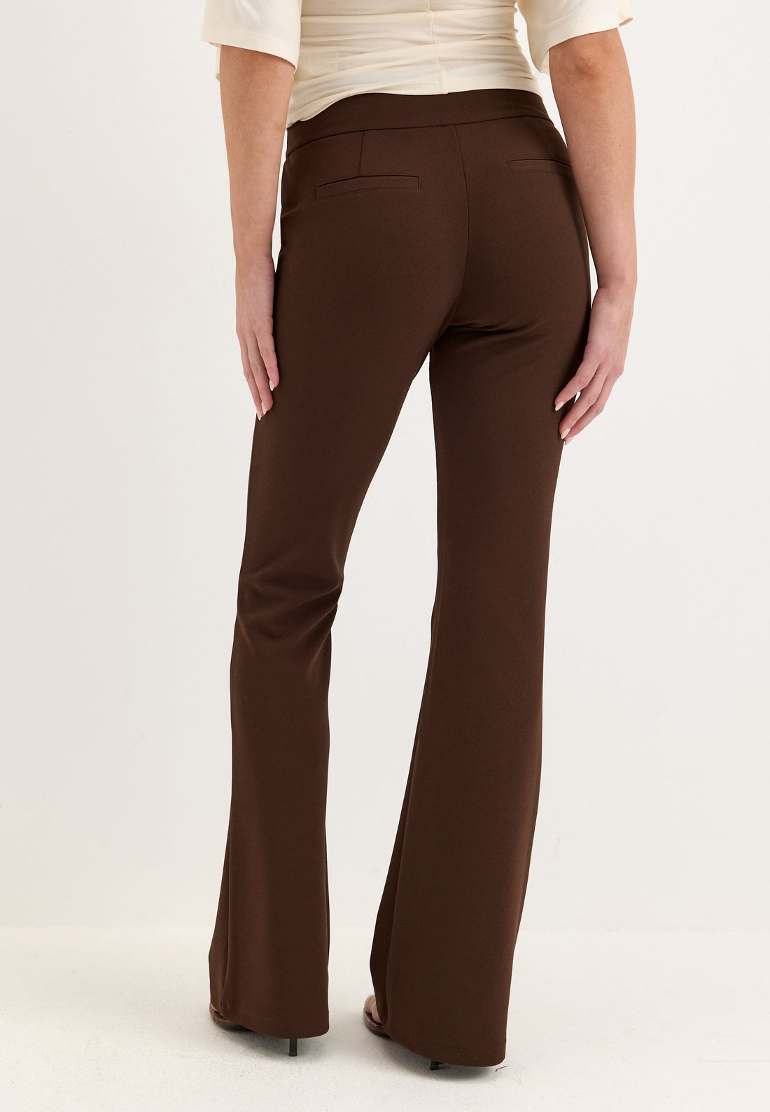 Soft Suit Flared Trousers