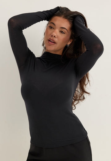 Long Sleeve Modal Top
