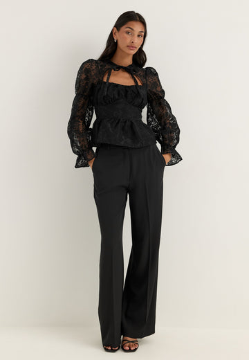 Peplum Blouse