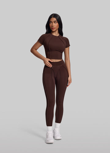 Contour Stitch Leggings: Sculpted Fit, All-Day Comfort