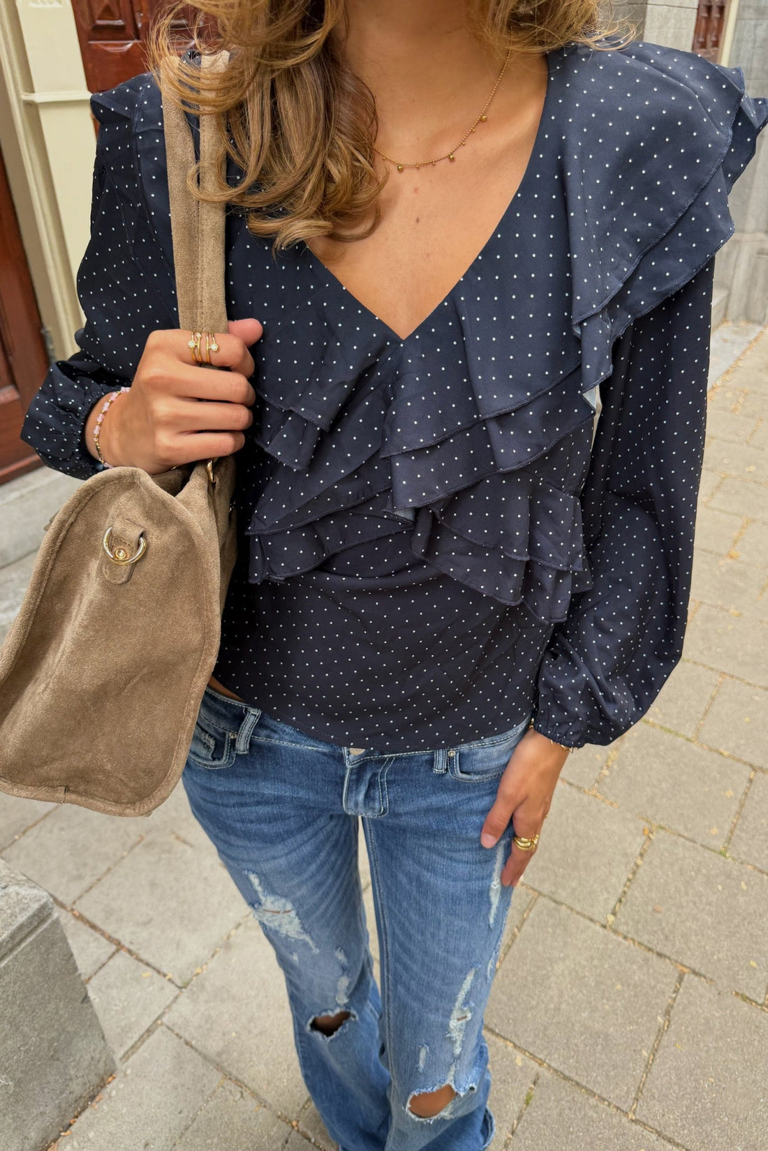 Nayla blouse navy