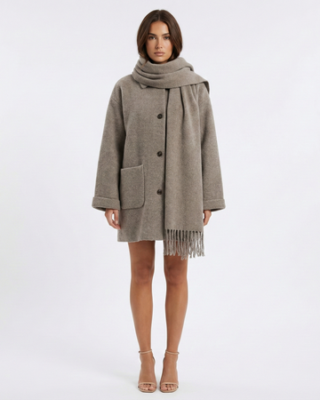 ASPEN SCARF COAT