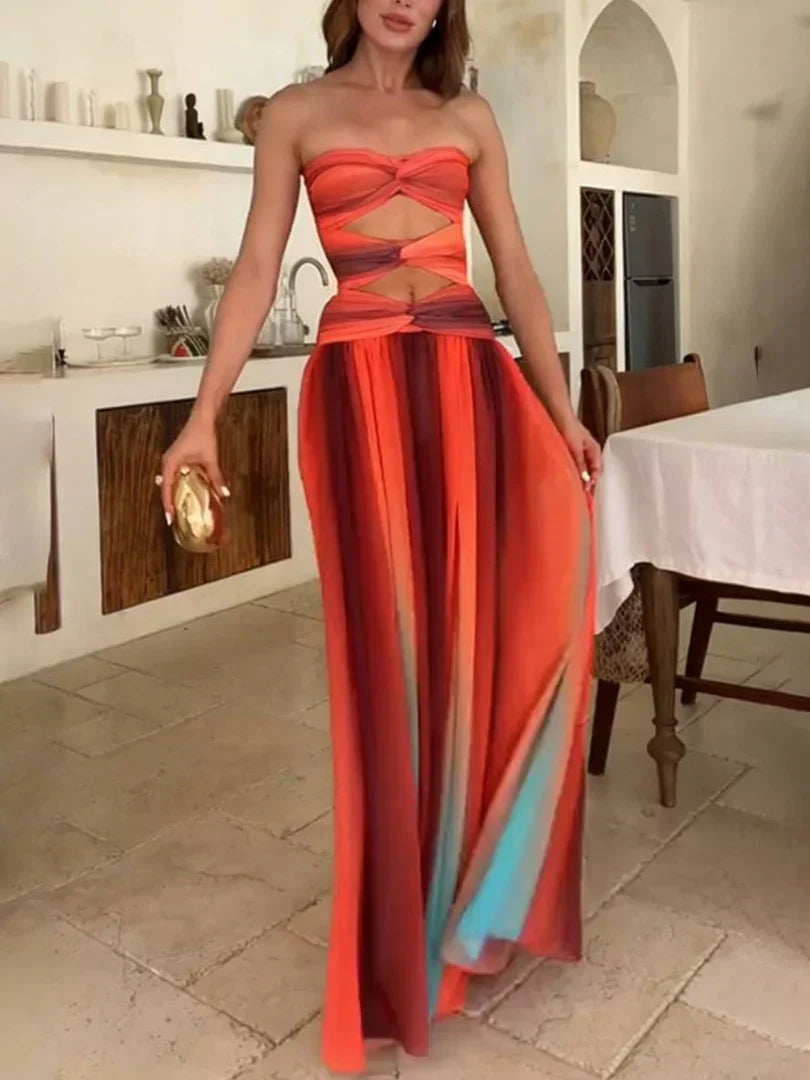 Sunset Haze Maxi Dress