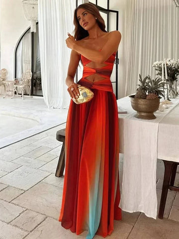 Sunset Haze Maxi Dress