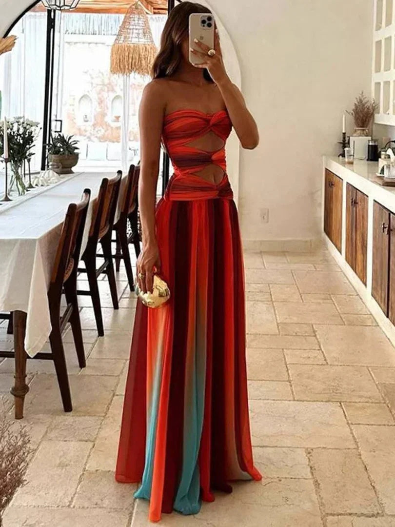 Sunset Haze Maxi Dress