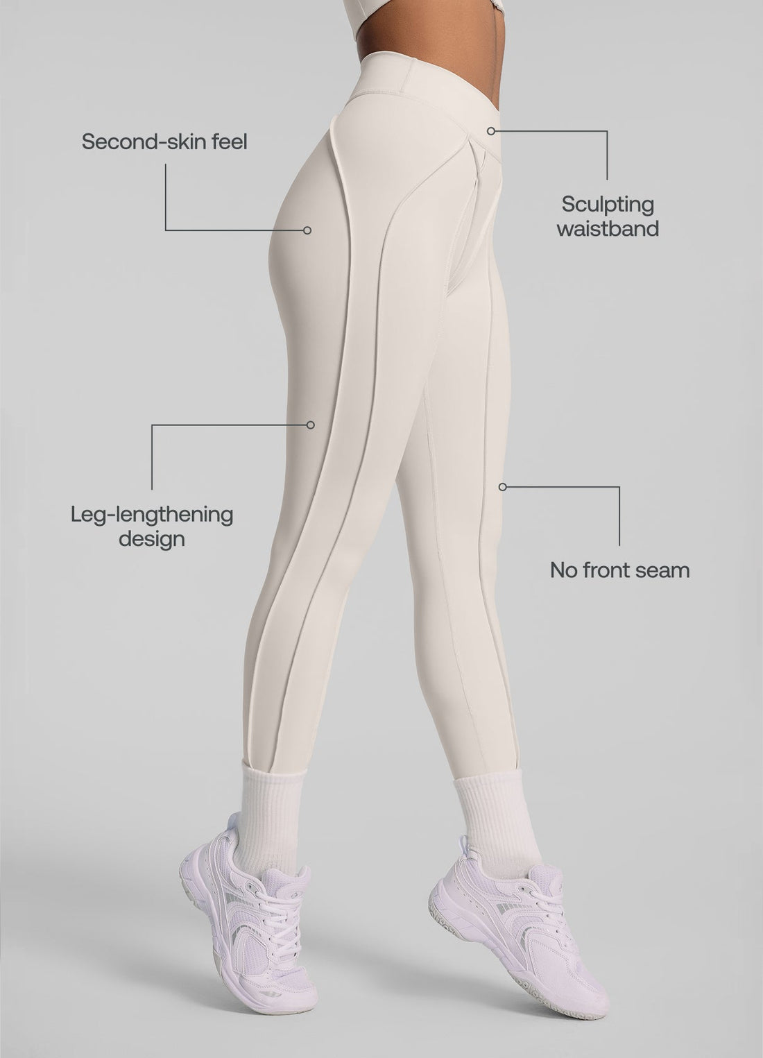 Contour Stitch Leggings – Sculpted Fit for a Sleek Silhouette