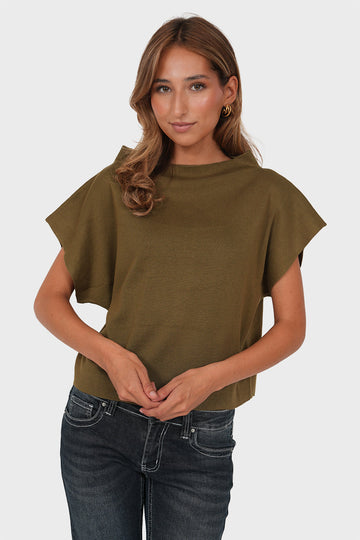 Florine khaki sweater