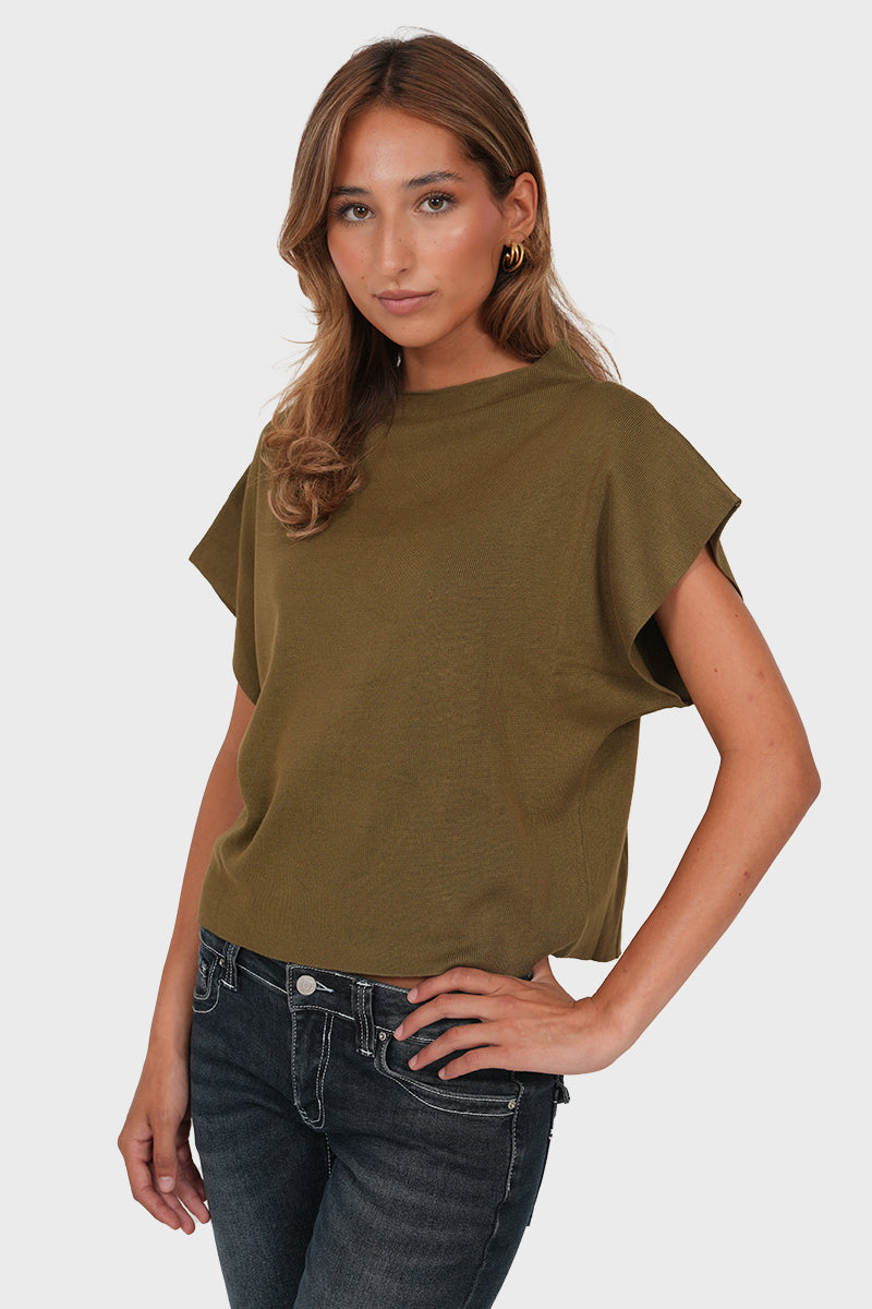 Florine khaki sweater