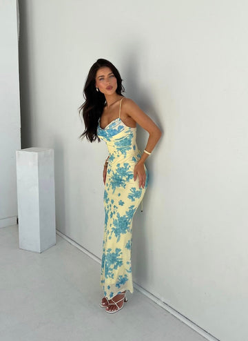 Zara - Sleeveless Floral Maxi Dress