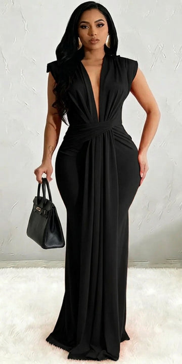 Valentina Ruffle Maxi Dress