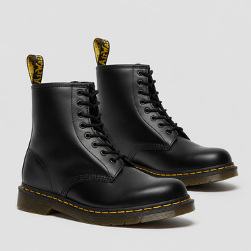 Women's Classic Lace-Up Leather-Look Combat Boots