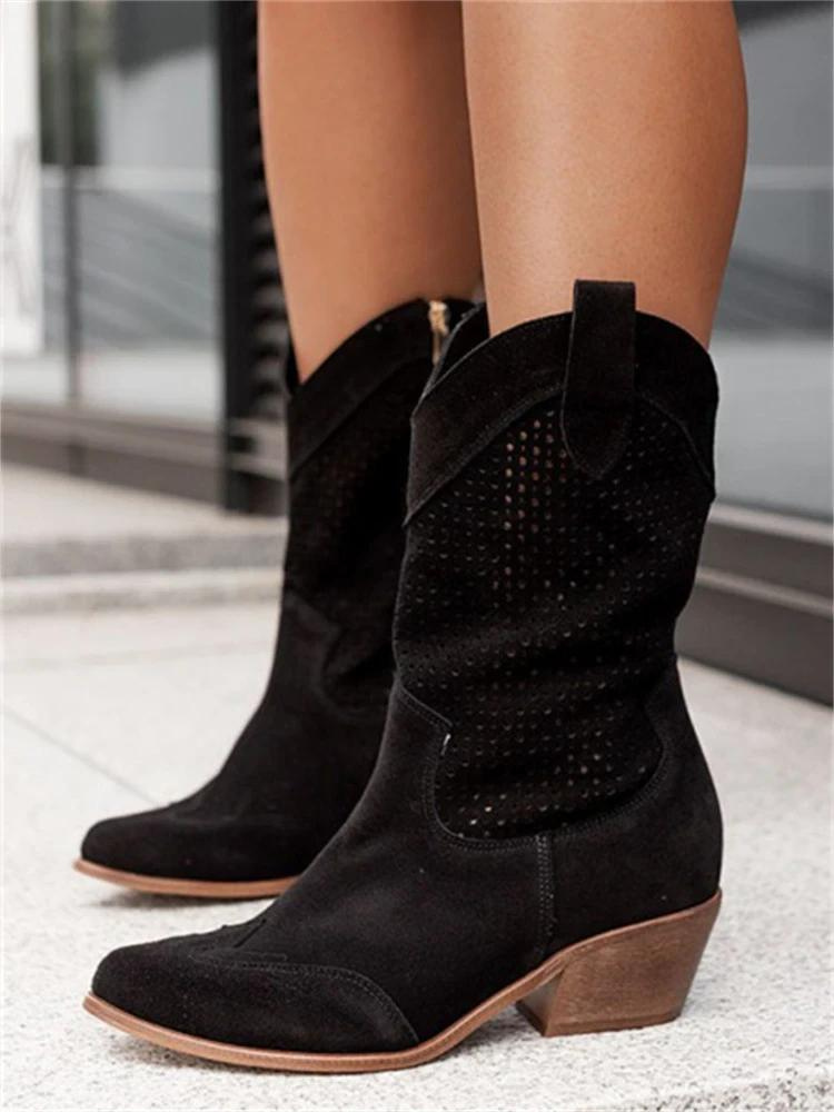 Josiane – Stylish Trendy Cowboy Boots for Women