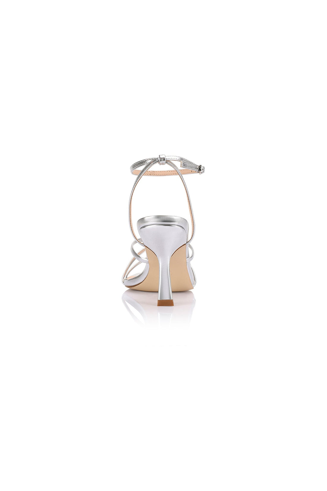 Penelope Strappy Sandals Silver