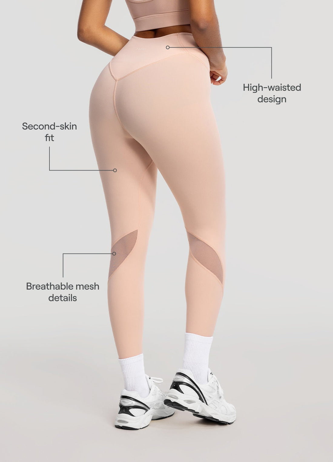 High-Waisted Ultra-Stretch Performance Leggings for All-Day Comfort