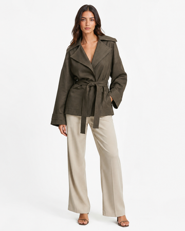 CELESTE BELTED JACKET