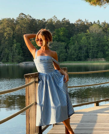 Zaria - Sleeveless Midi Sundress