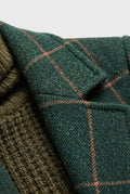 Women's Green Wool Wool-blend Coat