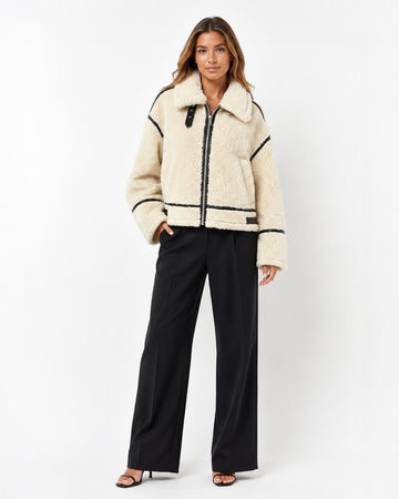 ODETTE FUR ZIP JACKET